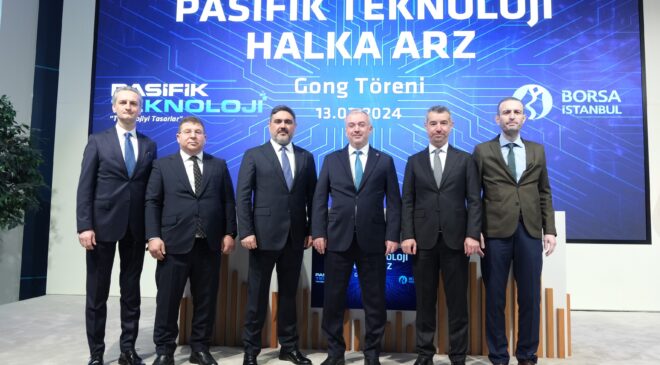 Borsa İstanbul’da Gong, Pasifik Teknoloji için çaldı