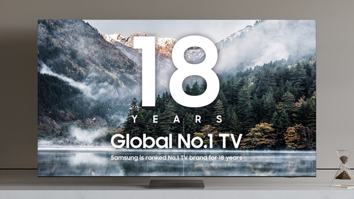 Gelenek bozulmadı:   Samsung 18’inci defa global TV pazarının lideri oldu