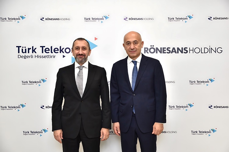 Türk Telekom ve Rönesans Holding Dijitalleşme İçin Güçlerini Birleştirdi