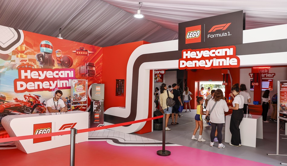 LEGO® Türkiye ile Formula 1® Yarış Heyecanı İstanbul’a geldi!