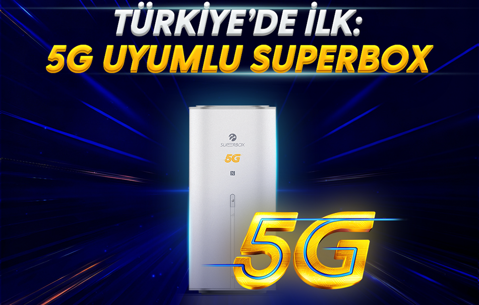 Turkcell’den Türkiye’de bir ilk daha:  5G uyumlu Superbox’lar Turkcell’de