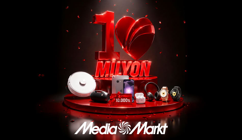 MediaMarkt CLUB’tan 10 Milyon Üyeye Özel Büyük Çekiliş Kampanyası!