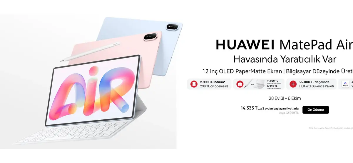 Huawei’nin Yeni Ekosistem Ürünleri Perdeyi Araladı