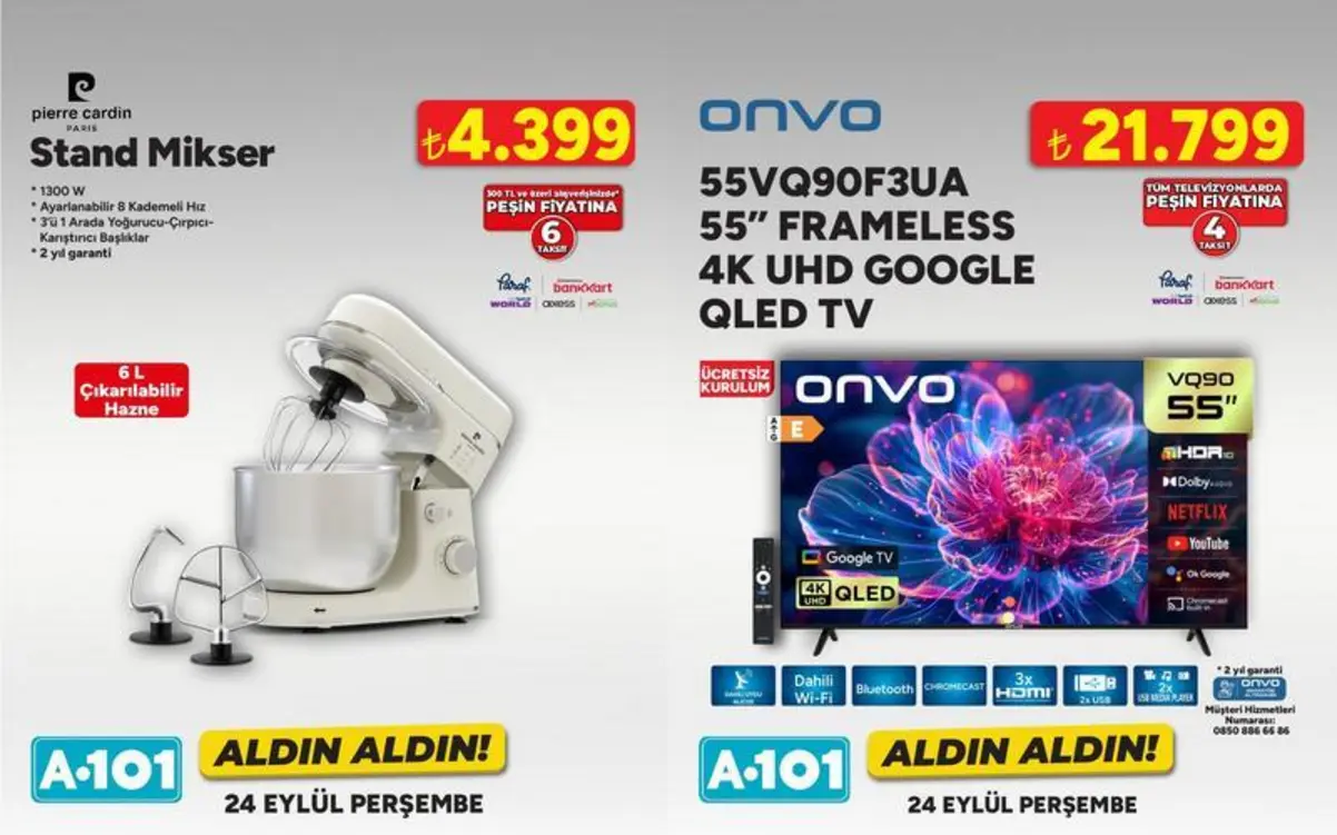 Teknoloji Alışverişinde A101 Fırsatı Kapıda