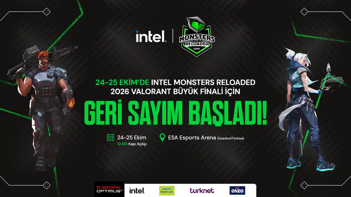 Intel Monsters Reloaded 2026 Esporun Dünya Arenası