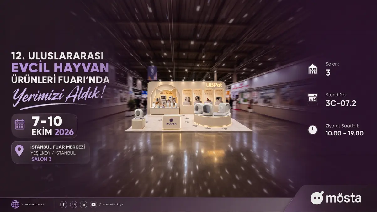 UBPet Yeni Akıllı Tuvalet Serisini Fuarla Tanıtıyor