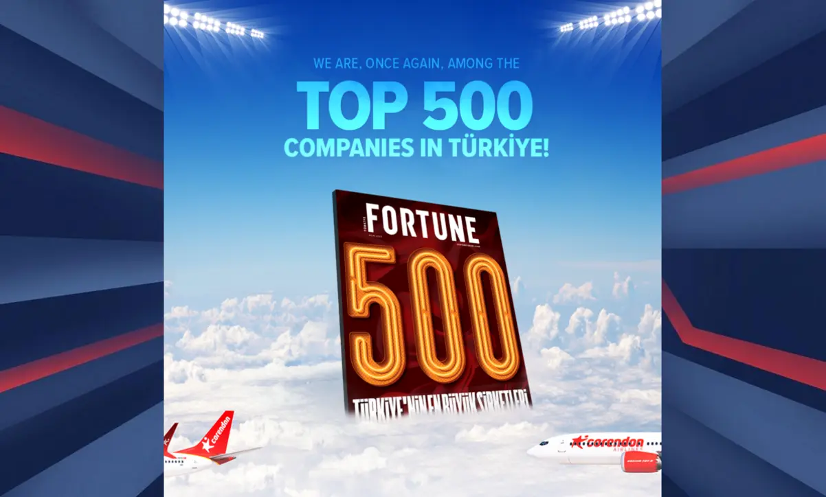 Türkiye’nin Liderlerinden Corendon Airlines Sahneye Çıktı