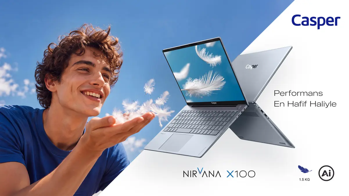 Casper Nirvana X100 Taşınabilirlikte Kural Değiştiriyor