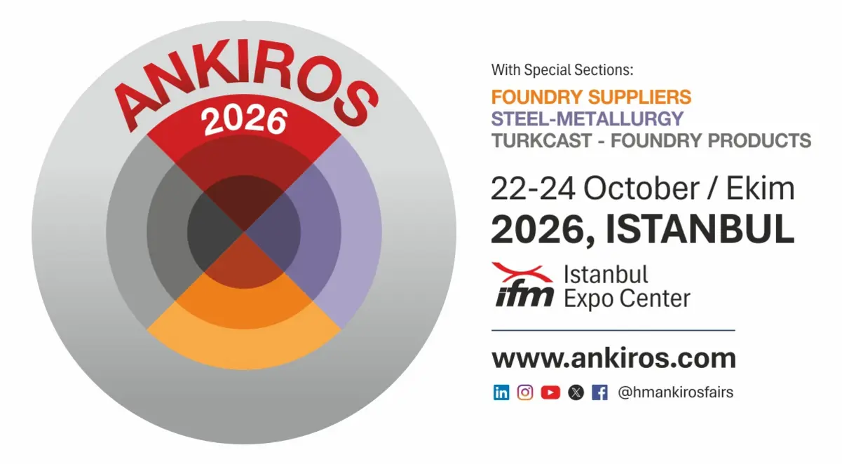 ANKIROS 2026 İle Türkiye Metalurjide Küresel Gücünü Kanıtlıyor
