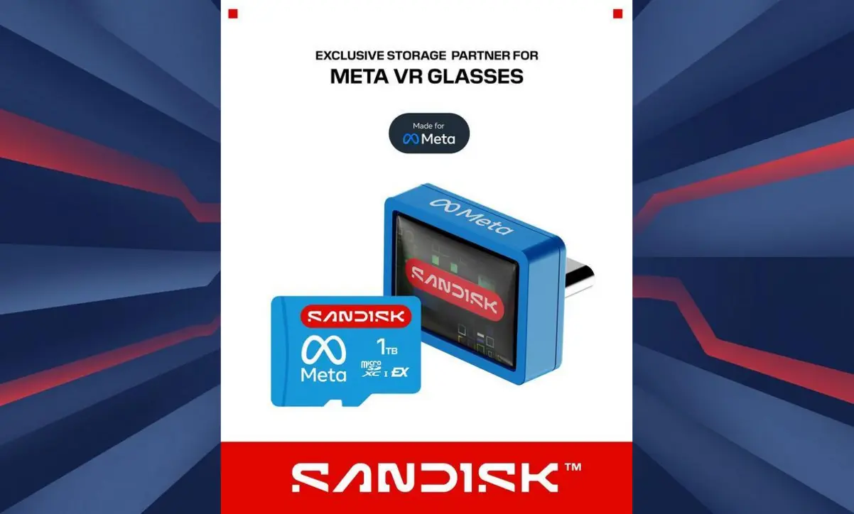 Sandisk Meta VR İçin Özel Depolama Çözümleri Geliyor