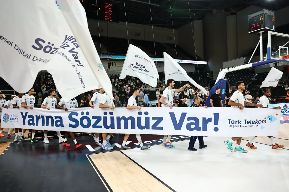 Türk Telekom COP31 Mesajını EuroCup’da Taşıdı