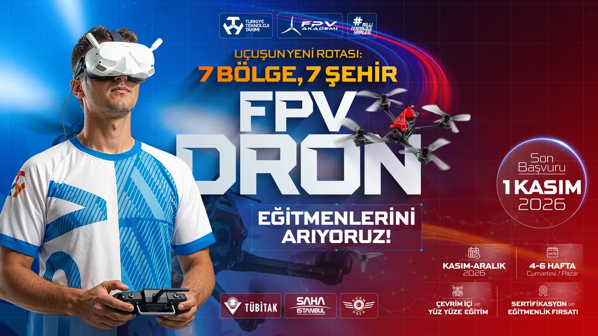 T3 FPV Akademi Ücretsiz Eğitmen Eğitimini Kapılarını Açtı